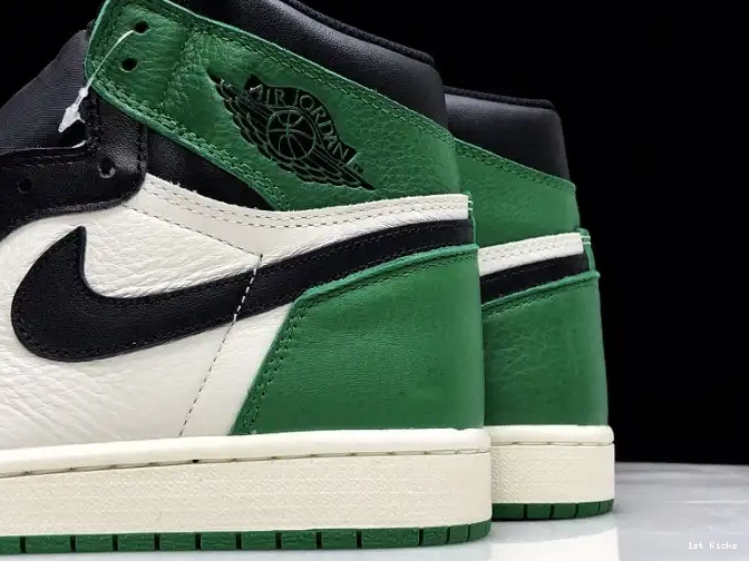 1st Kicks Sail-Black NRG Air Jordan OG High 555088-302 1 Green Pine 0503